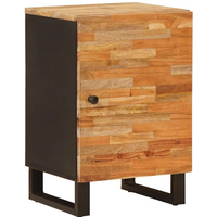 vidaXL Bathroom Cabinet Natural 38 x 33 x 58 cm Solid Mango Wood
