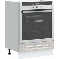 vidaXL Oven Cabinet Kalmar Grey Sonoma Engineered Wood