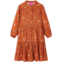 Kids' Dress Cognac 140