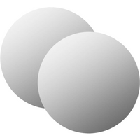 vidaXL Wall Mirrors 2 pcs 60 cm Round Glass