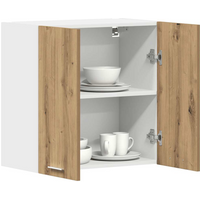 vidaXL Kitchen Wall Cabinet Lyon Artisan Oak 60x31x60 cm Engineered Wood