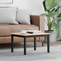 vidaXL Coffee Table Natural 60 x 50 x 36 cm Solid Pine Wood