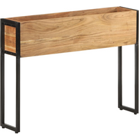 vidaXL Planter 90x20x68 cm Solid Acacia Wood