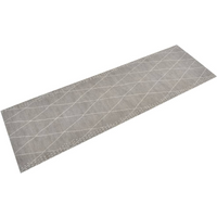 vidaXL Kitchen Rug Washable Rhombus 60x180 cm Velvet