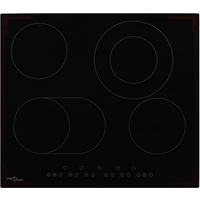 vidaXL Ceramic Hob with 4 Burners Touch Control 6600 W