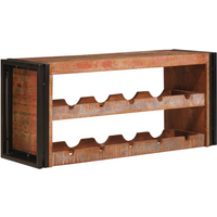 vidaXL Wine Rack Brown 100 x 45 x 33 cm Solid Reclaimed Wood