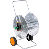 vidaXL Hose Reel Cart for 110 m 1/2" or 80 m 3/4" Hose Steel
