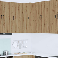 vidaXL Kitchen Cabinet Kalmar Artisan Oak 57 x 57 x 100 cm