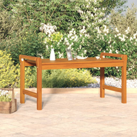 vidaXL Coffee Table 100x50x50 cm Solid Wood Acacia