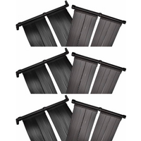 vidaXL Solar Pool Heater Panel 6 pcs 80x620 cm