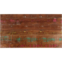 vidaXL Table Top 100x60x3.8 cm Rectangular Solid Wood Reclaimed