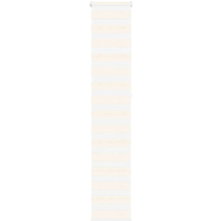 vidaXL Zebra Blind Marble Beige 45x230 cm Fabric Width 40.9 cm Polyester