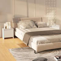 vidaXL Bedside Cabinets 2 pcs White 45x34x44.5 cm Engineered Wood
