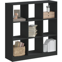 vidaXL Bookcase Black 102x32x108 cm Engineered Wood