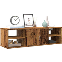 vidaXL Wall Cabinet Old Wood 101x30x29 cm Engineered Wood