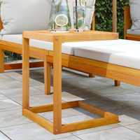 vidaXL C Table 42x40x50 cm Solid Wood Acacia