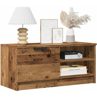 vidaXL TV Cabinets 2 pcs Old Wood 80x35x36.5 cm Engineered Wood