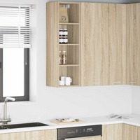vidaXL Hanging Cabinet Sonoma Oak 30 x 29.5 x 100 cm Engineered Wood