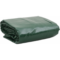 vidaXL Tarpaulin Green 3.5x5 m 650 g/m²