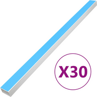 vidaXL Cable Trunking Self-Adhesive 60x40 mm 30 m PVC