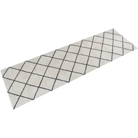 vidaXL Kitchen Rug Washable Square 60x180 cm Velvet