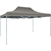 vidaXL Foldable Tent Pop-Up 3x4.5 m Anthracite