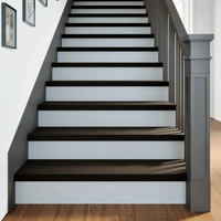 vidaXL Stair Treads 12 pcs Dark Brown 90x30x2 cm Solid Wood Oak