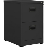 vidaXL Filing Cabinet Anthracite 46x62x72.5 cm Steel