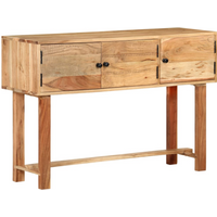 vidaXL Sideboard 115x35x75 cm Solid Acacia Wood