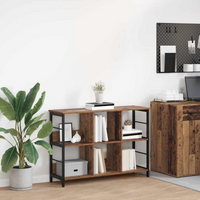 vidaXL Bookshelf Old Wood 102 x 32 x 72.5 cm Engineered Wood