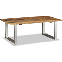 vidaXL Coffee Table Solid Reclaimed Wood 100x60x38 cm