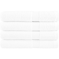 vidaXL Premium Sauna Towels "SOLUND" 4 pcs White 80x200 cm 600 gsm