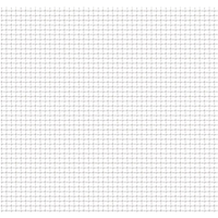 vidaXL Crimped Garden Wire Fence Stainless Steel 50x50 cm 31x31x3 mm