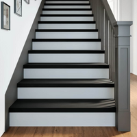 vidaXL Stair Treads 20 pcs Dark Brown 90x30x2 cm Solid Wood Oak