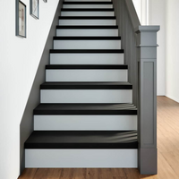 vidaXL Stair Treads 8 pcs Dark Brown 80x25x2 cm Solid Wood Oak