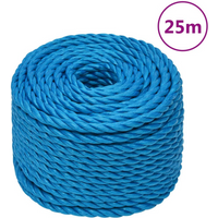 vidaXL Work Rope Blue 20 mm 25 m Polypropylene