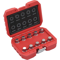 vidaXL 10 Piece Locking Wheel Nut Key Set for VW