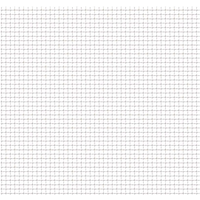 vidaXL Crimped Garden Wire Fence Stainless Steel 100x85 cm 11x11x2 mm