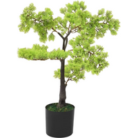 vidaXL Artificial Cypress Bonsai with Pot 60 cm Green