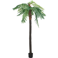 vidaXL Artificial Phoenix Palm with Pot 305 cm Green