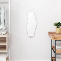 vidaXL Wall Mirror Silver 60x25 cm