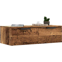 vidaXL Wall Cabinet Old Wood 68x30x20 cm Engineered Wood