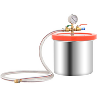 vidaXL Vacuum Chamber Stainless Steel 7.4 L