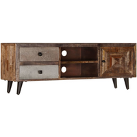 vidaXL TV Cabinet 118x30x40 cm Solid Mango Wood