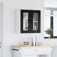 vidaXL Kitchen Cabinet Black Oak 60 x 31 x 60 cm Engineered Wood