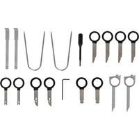 vidaXL 20 pcs RADIO TOOL SET