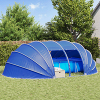 vidaXL Pool Tent Dome Green 640 x 432 x 205 cm