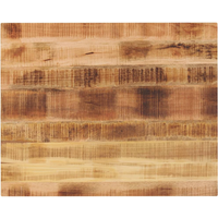 vidaXL Table Top 90x80x3.8 cm Rectangular Solid Wood Rough Mango
