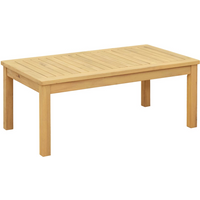 vidaXL Coffee Table Light Acacia 90 x 50 x 36 cm Solid Acacia Wood