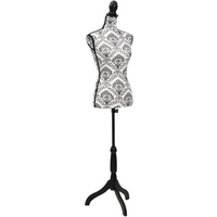 Ladies bust black white